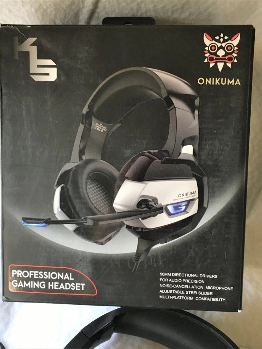 Onikuma K5 Professional Gaming PS4 Headset Headphones For PC Laptop Mac